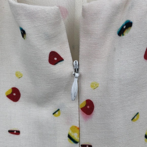 Akris Punto Boulder Print Flounce Hem Dress Cotton Size 6 Retail $1,190 - Picture 10 of 15